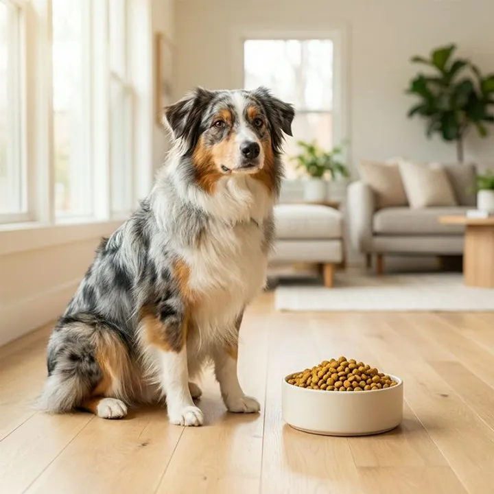 Alimentation du Berger Australien : Le Dossier Complet (Croquettes, BARF, Ration)