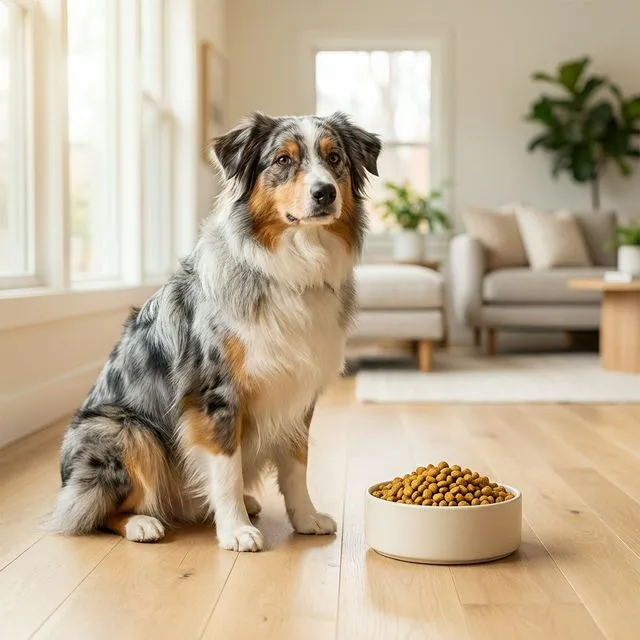 Alimentation du Berger Australien : Le Dossier Complet (Croquettes, BARF, Ration)