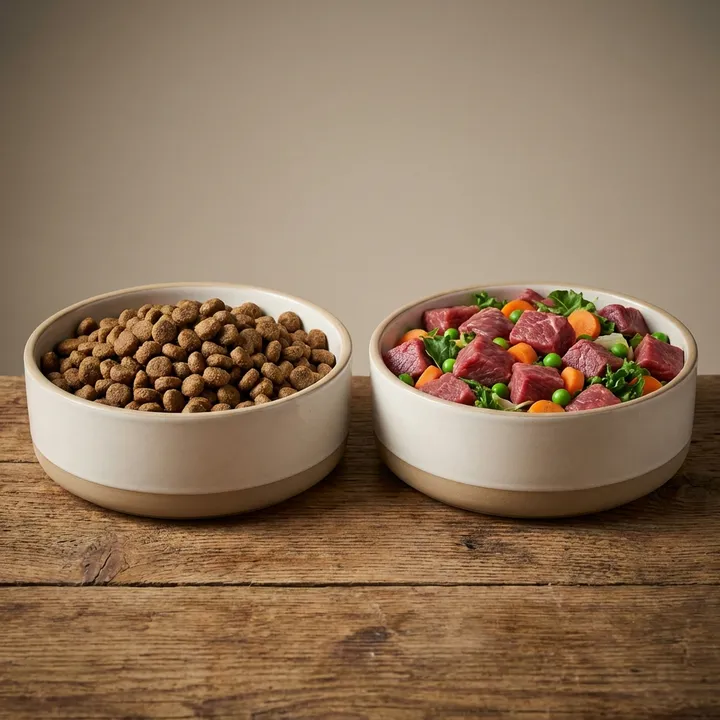 Croquettes ou BARF : Quelle est la meilleure alimentation pour un Aussie ?