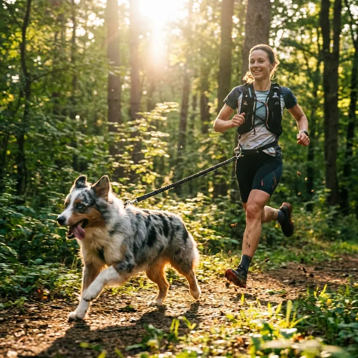 Débuter le Canicross avec son Berger Australien : Le Guide Matériel